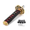 Universal JDM Samurai Sword Shift Knob 15CM/20CM Samurai knife shift knob with adapter