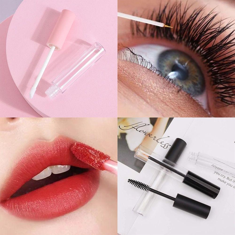 DIY Empty Mascara Tube Refillable Lipstick Lip Balm Bottles Eyeliner and Lip Gloss Tubes