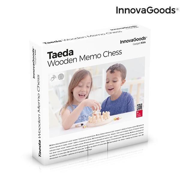 Jeux de mémoire en bois Taeda InnovaGoods 26 Pièces