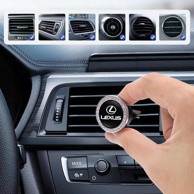 Car Vent Air Freshener Aromatherapy Solid Perfume Diffuser For Lexus F-SPORT ES RX NX LS UX LM LX GX LC RZ IS CT GS RC HS SC TX AEZ1