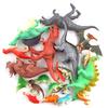 Древний Динозавр Детские Имитационные Модели Животных Куклы, Твердый Винил Раскрашенные Игрушки Динозавры