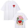2025 Summer Bad Rabbit Tshirt Un Verano Sin Ti Graphic Tshirt Mens Fashion Super Street Casual Highquality Cotton Tshirt