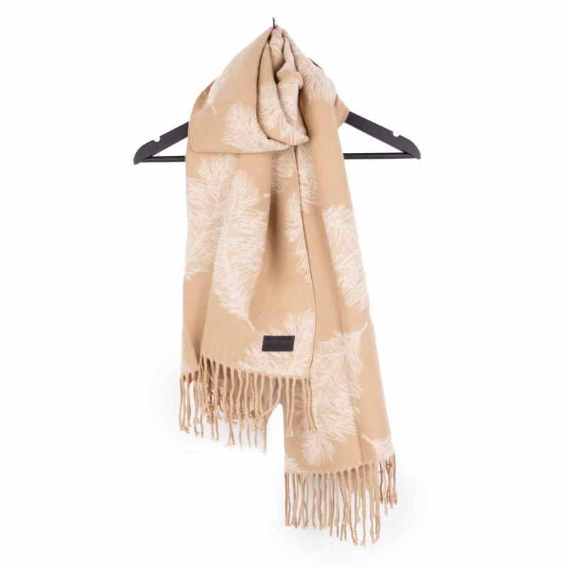 Feather Pattern Scarf 70x180 Cm Evorine Woman RODIER