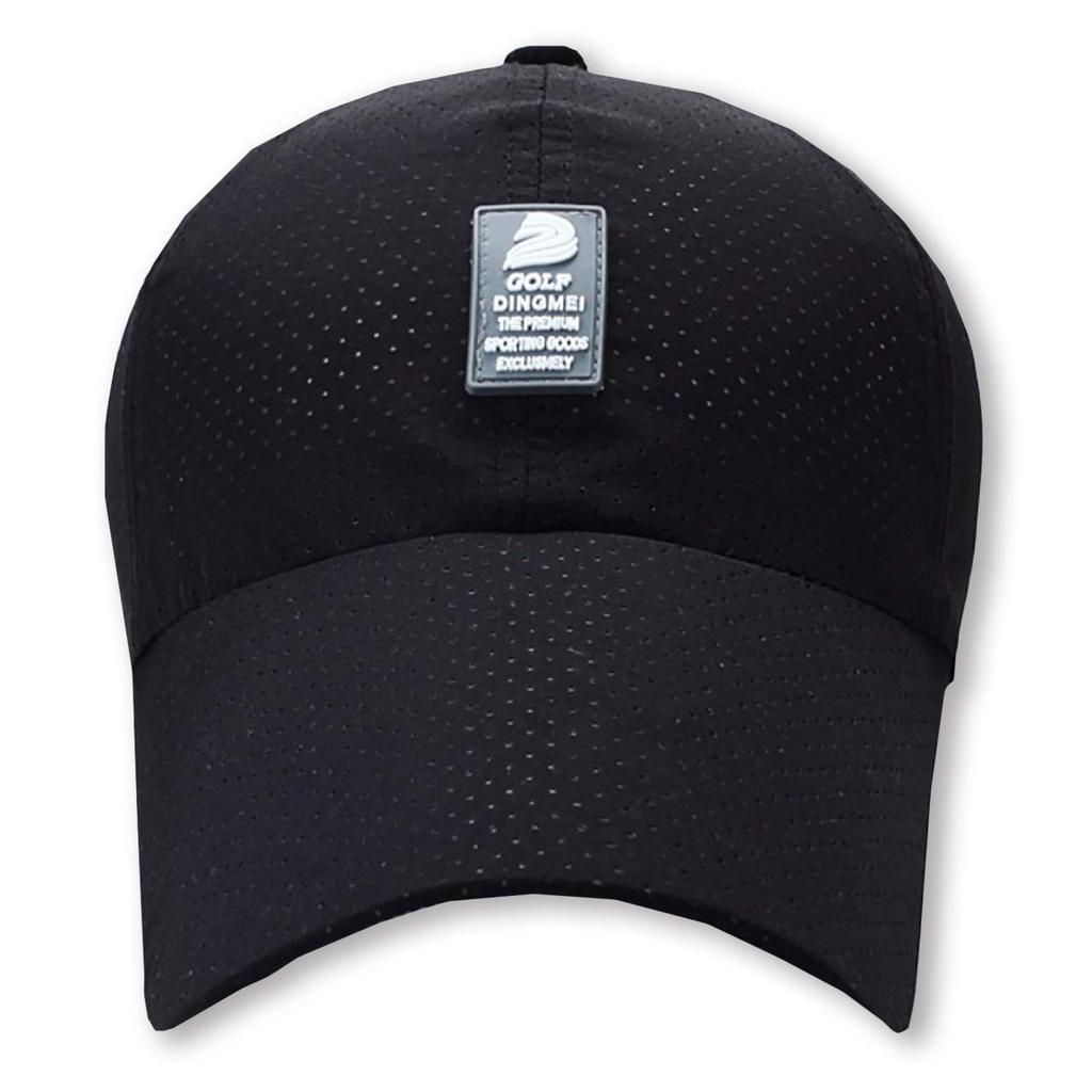БЕЛАЯ КЛЫК Шляпа Сетчатая кепка Широкие поля Логотип Гольф Бег Мужчины Женщины CA207 (01 черный)