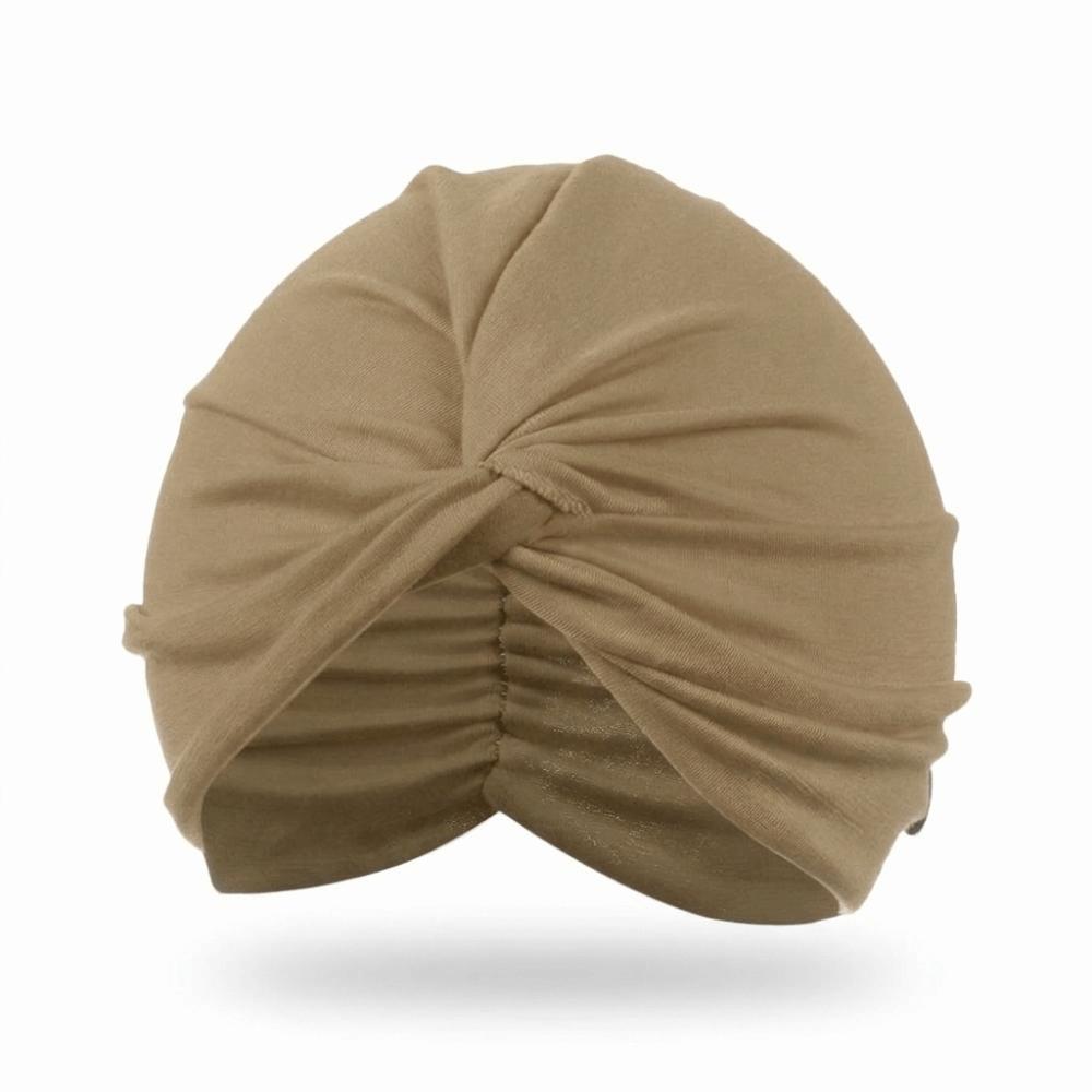 Hair Loss Hat Adjustable Ear Protection Cancer Chemo Cap Head Wrap Bandana Scarf Muslim Turban
