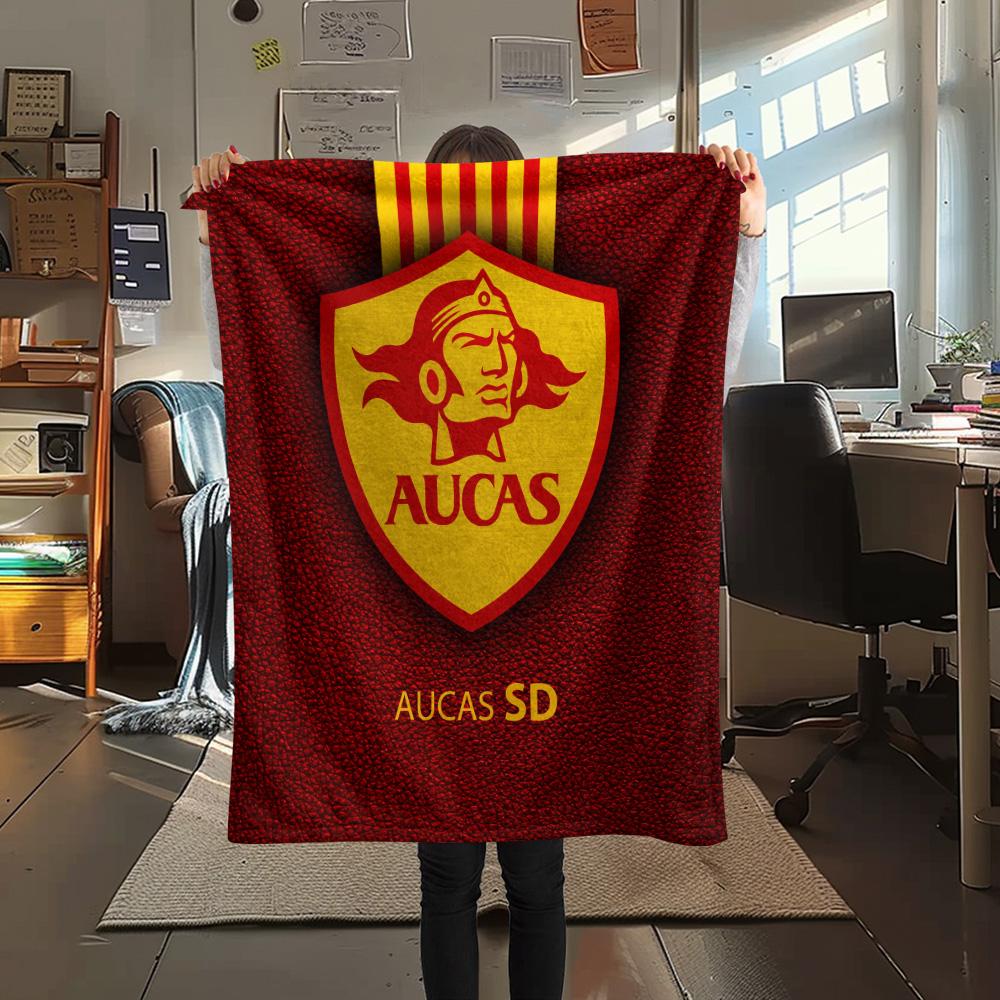 Ocas Sports Club  Print Flannel Blanket, High quality Comfortable for All Seasons, Home Decor, Warmth and Comfort