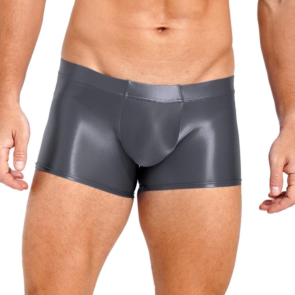 Men's Underwear Boxer Short Breathable Seamless Transparent Briefs Swimming Trunks Underpants