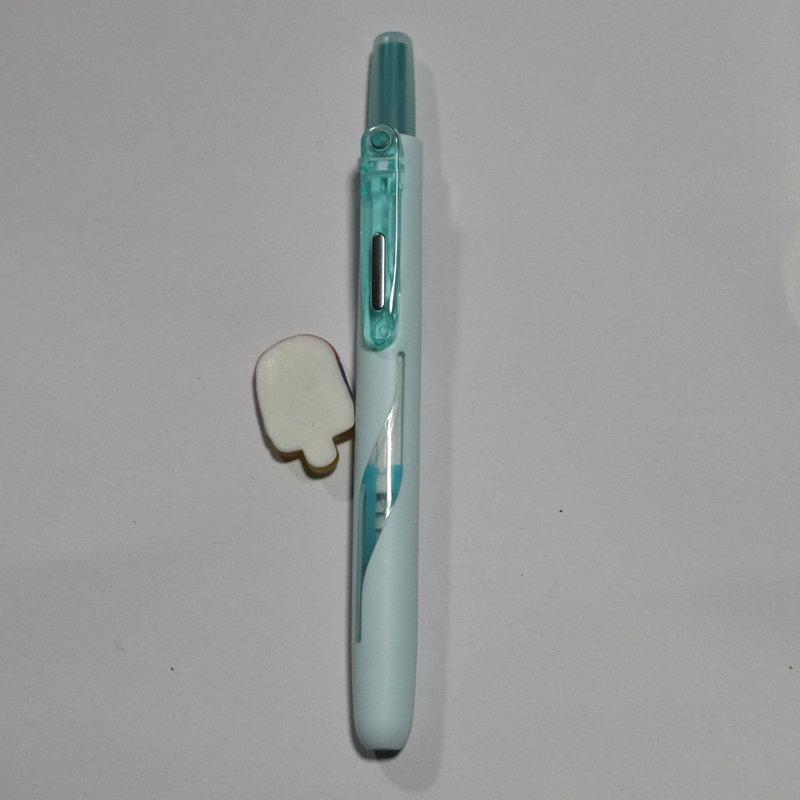 DianShi DS-8157 Colorful Clickable Fluorescent Pen - High Capacity for Students