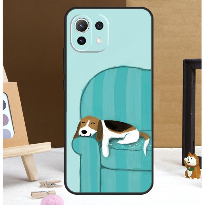 Чехол для щенка бигля для POCO M6 X3 X5 X6 Pro F3 F5 M5s Чехол для Xiaomi 13T 12T 11T 14 Pro 12 13 Lite