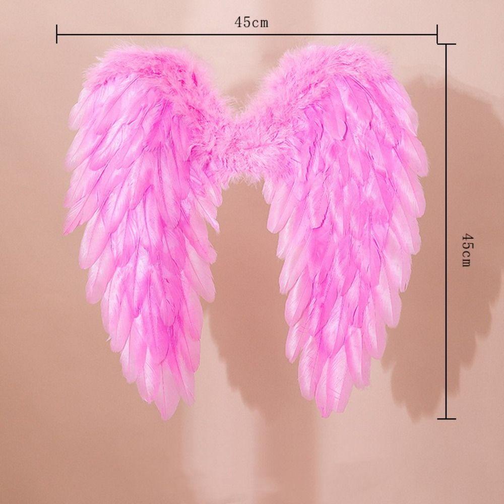 Black Cosplay Little Wings White Angel Wings Creative Feather Wings  Adult