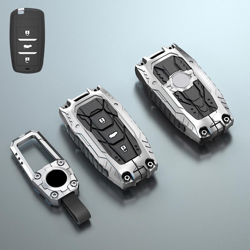 Чехол-брелок из цинкового сплава для ключа автомобиля Changan Cs35Plus Cs35 Cs15 Cs75 Cs95 Cx20 Cs1 Cv1 Alsvin V7 Raeton Cs55 Cx70 Аксессуары