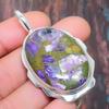 Copper Charoite Gemstone 925 Sterling Silver Handmade Amazing Jewelry Pendant