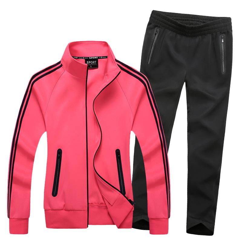 Spring Sports Suit Spring And Autumn Sportswear Women 'S Two -Piece Set