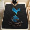 Spurs Printed Flannel Blanket, soft throw for bedroom sofa, washable, fan merchandise, great gift.