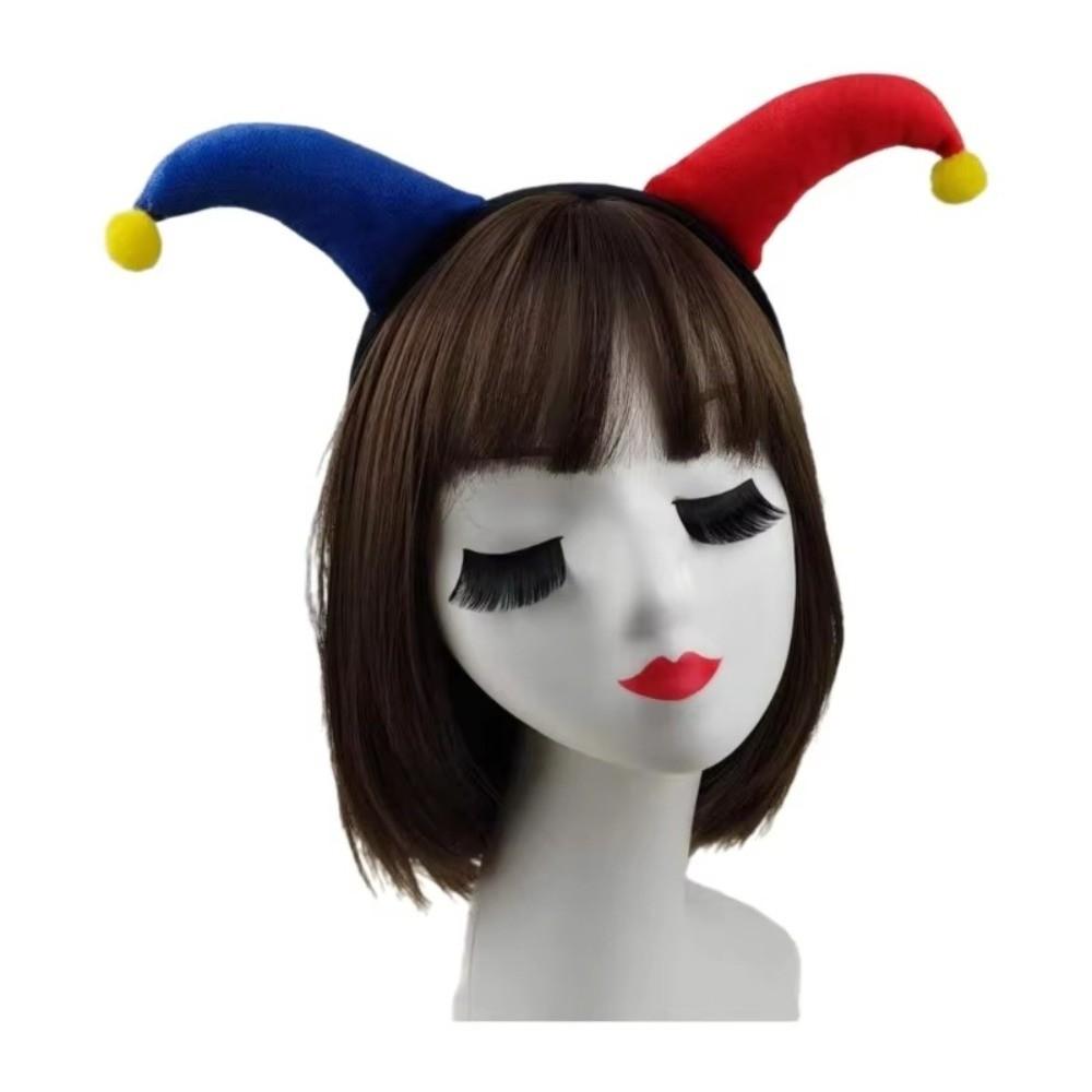 Colorful Style Cosplay Hairbands Flexible Funny Headwear Cute Clown Headband Halloween