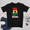More Design Ghana Flag Ghanaian Unisex Tshirt Tees Tshirt Oneck T Shirts Unisex Boys Clothing 100 Cotton