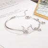 Fashion Ladies Crystal Butterfly Bracelet Jewelry
