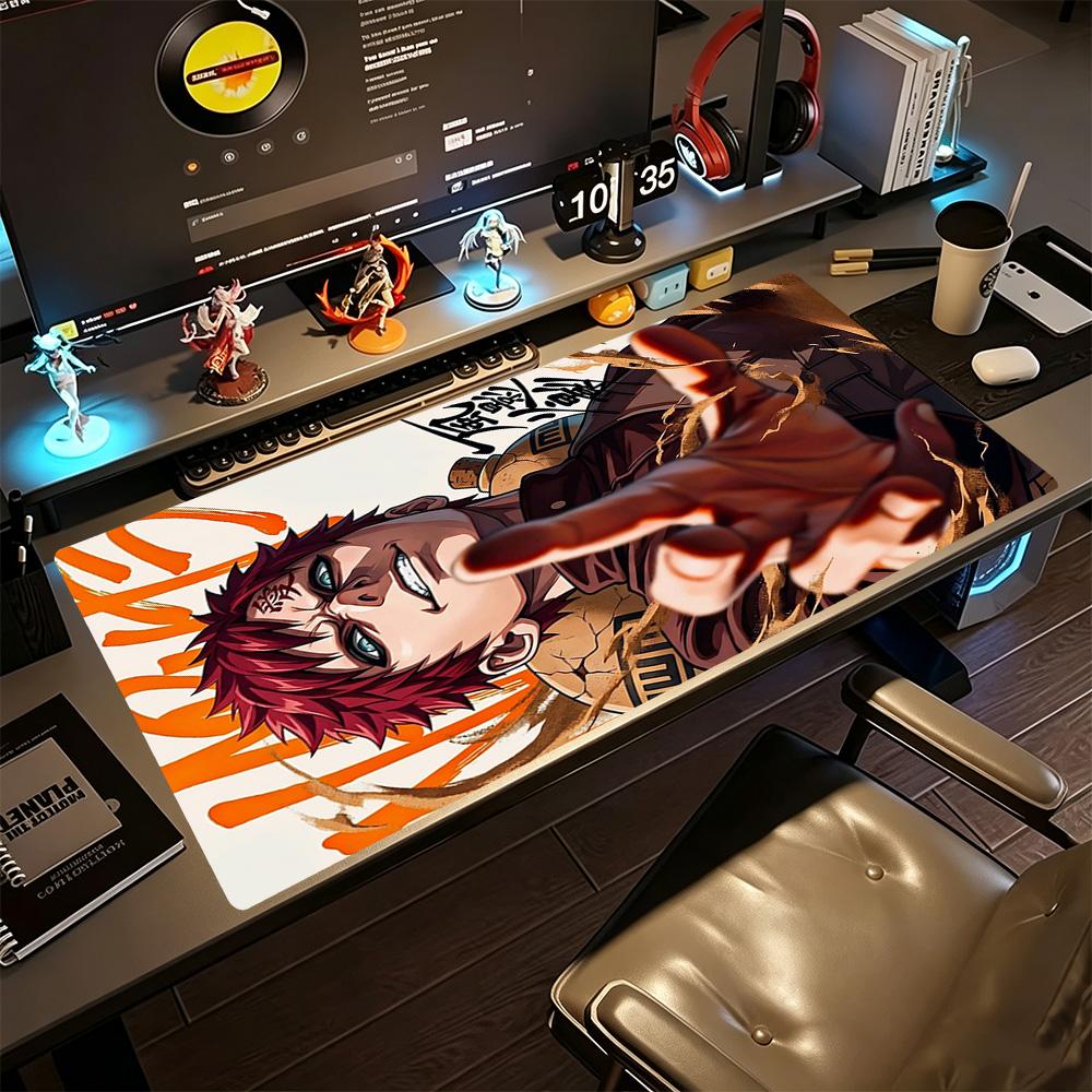 Naruto Gaming Mouse Pad Keyboard Pad Ultra-Long Desk Mat Non-Slip Rubber Base Office Desk Accessory