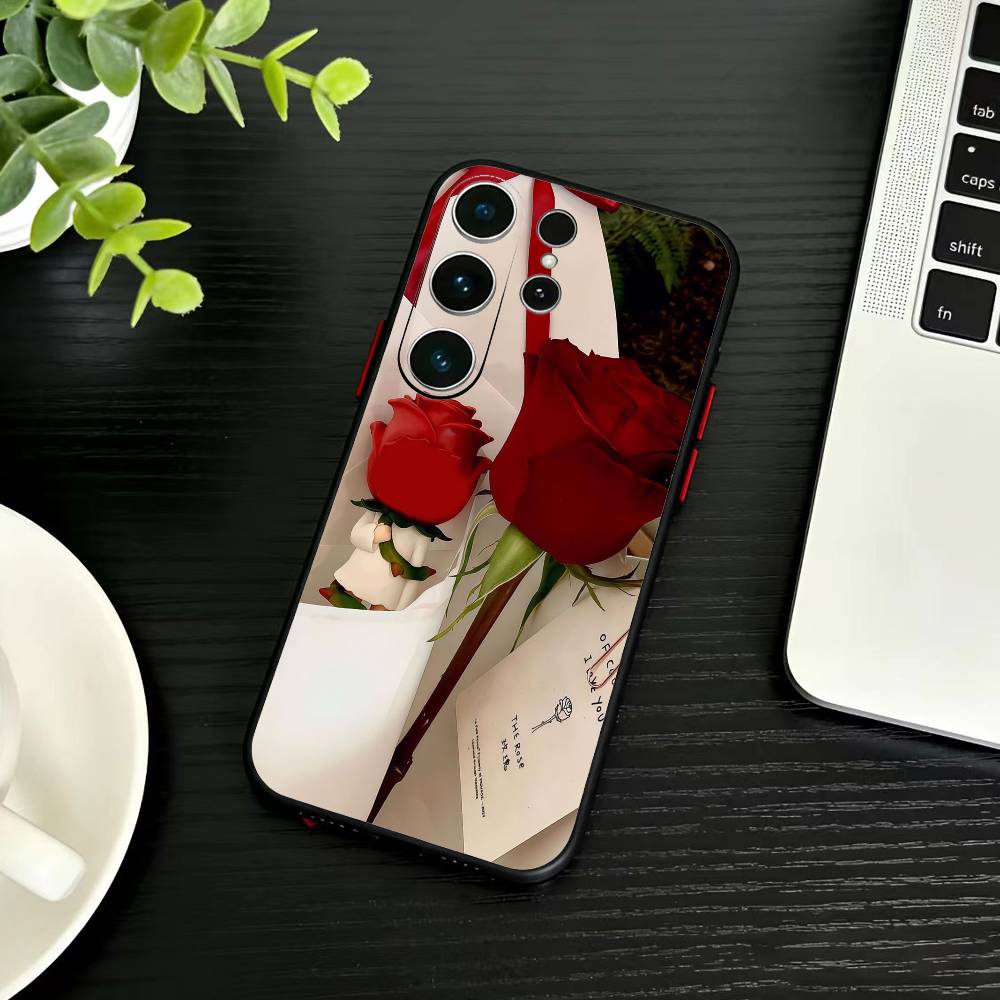 Чехол для телефона 'С Новым годом, Веселого Рождества' для Samsung S26, S25, S24, S23, S22, S21, S20, Ultra, Plus, FE, Черный, Мягкий
