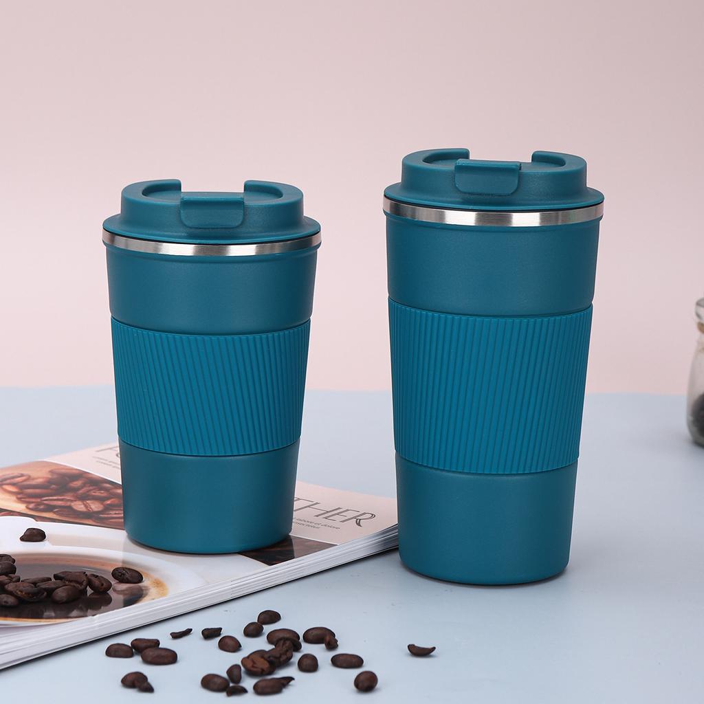Stainless Steel Coffee Cup Portable Double-layer Vacuum Cup Business Accompanying Water Cup