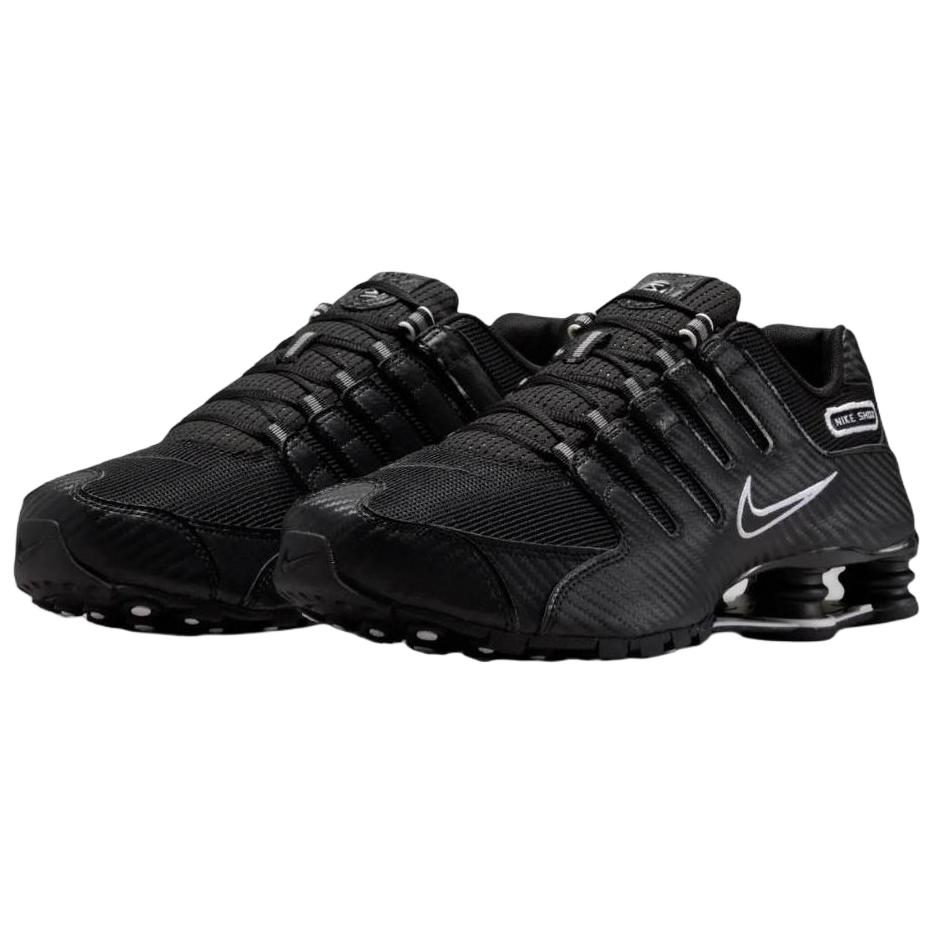 Nike Shox Nz Серия Удобные Мягкие Повседневные Беговые Кроссовки Унисекс Кроссовки Черные IR5805-001
