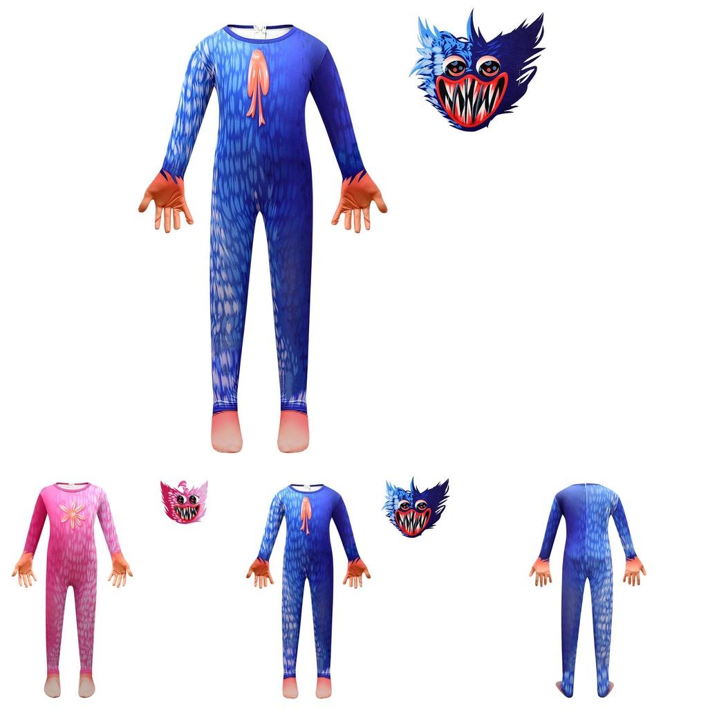 Очаровательный боди-комбинезон Хагги Вагги для детского косплея и переодевания