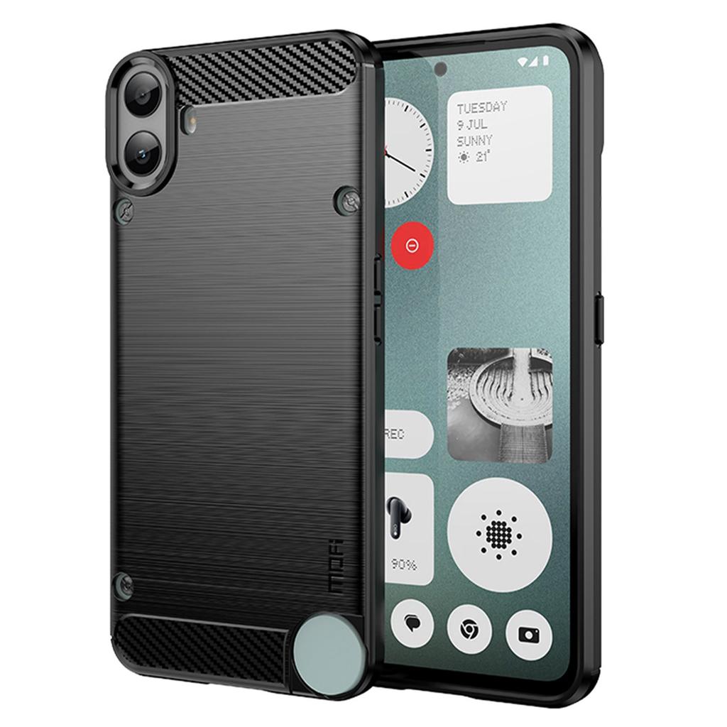 MOFI JK TPU Series-1 For Nothing CMF Phone 1 TPU Case Carbon Fiber Texture Phone Cover
