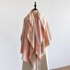 Women'S Winter Luxury Thick Warm Pashmina Wrap Imitation Cashmere Scarf With Star Jacquard Design For Casual Wear