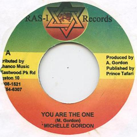 Пластинка 7 дюймов MICHELLE GORDON - You Are The One RAS I 2003 Ямайка Регги, Ска и Даб