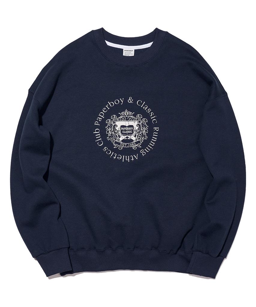 PAPERBOY County Sweatshirt - Navy