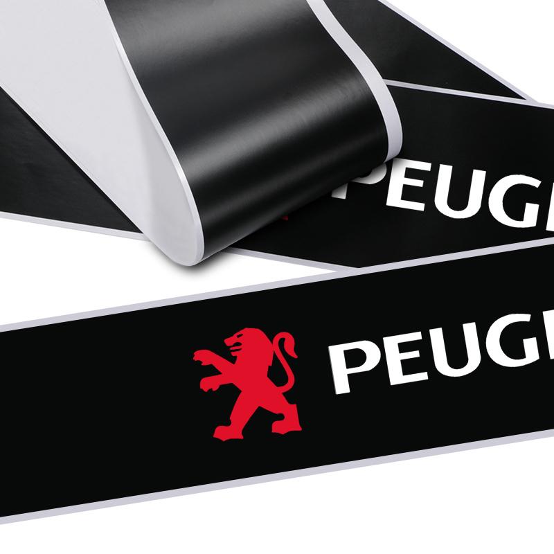 Наклейки на лобовое стекло автомобиля Передняя и задняя декоративная эмблема Для Peugeot 308 408 508 RCZ 208 3008 2008 206 207 108 406 407 408 206 207 208 306 307