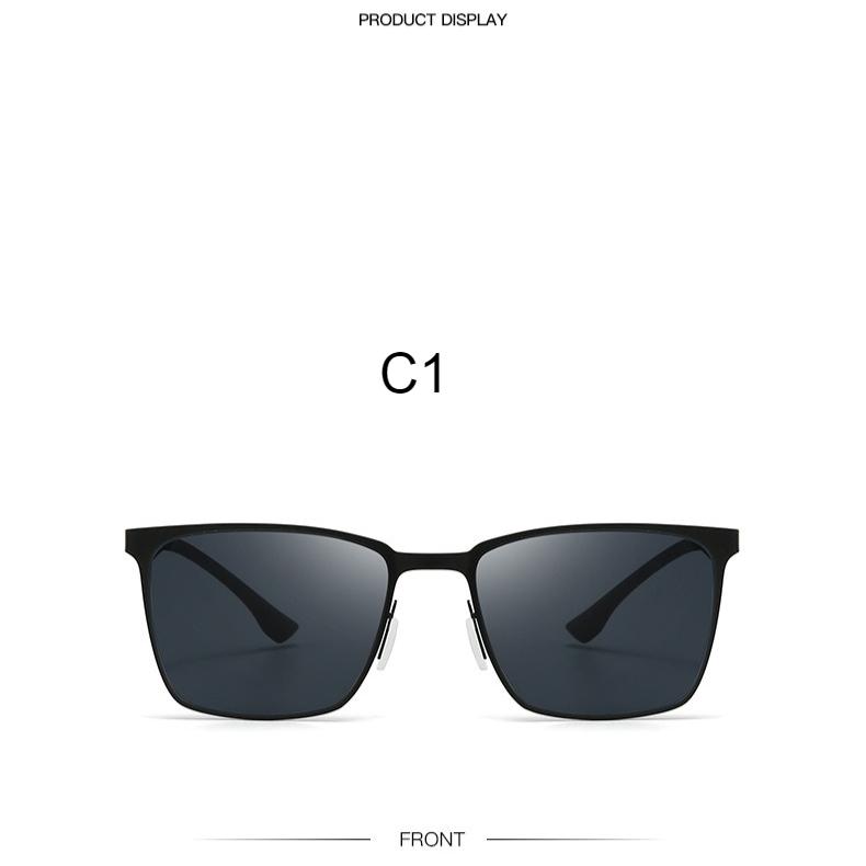 Men's sunglasses, new box ultra-light sunglasses, driving fishing anti-UV sunglasses.