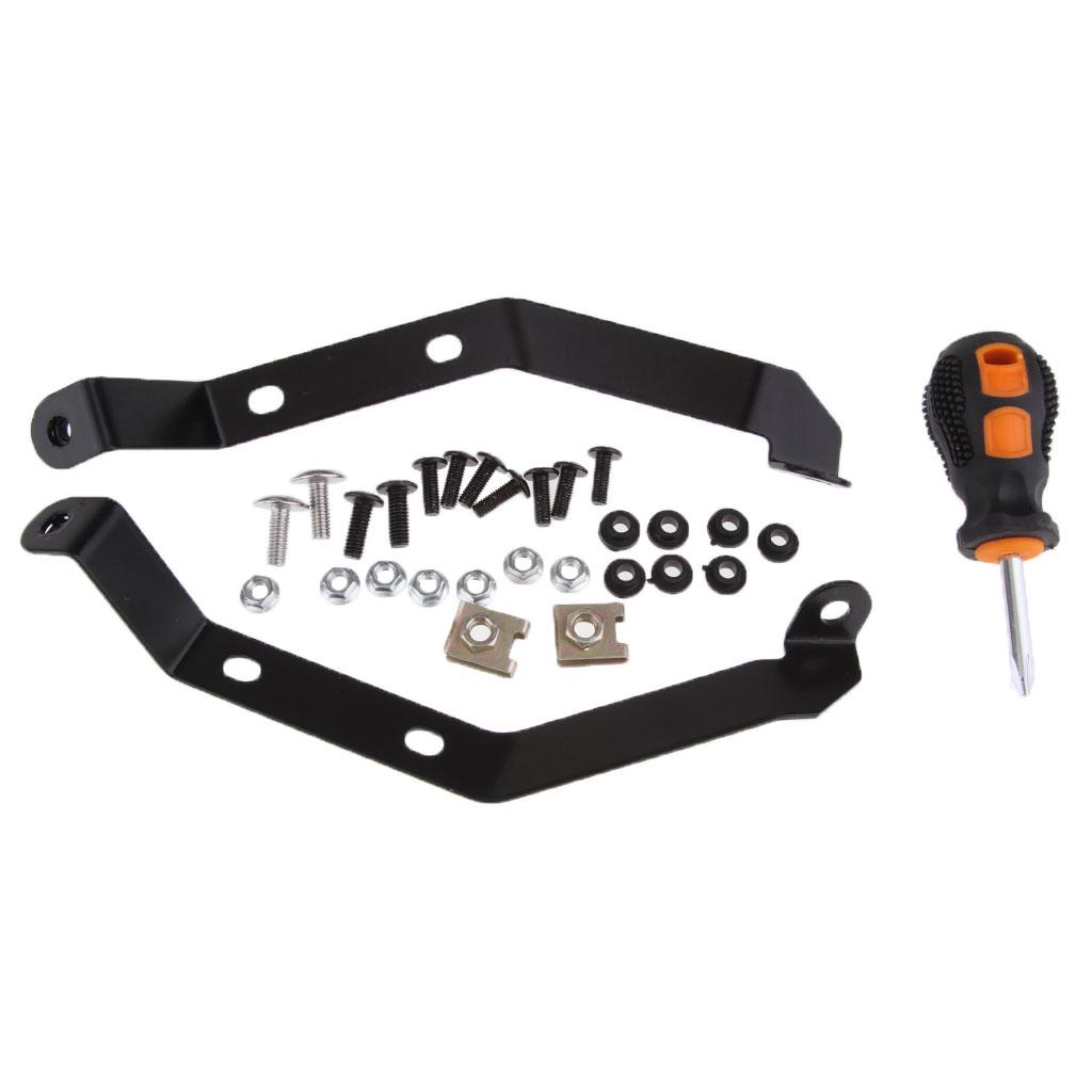 Motorcycle 7Inch Cafe Racer Front Headlight Fairing Screen Windscreen Windshield Cover Kits Motorcycle Headlight Fairing Screen