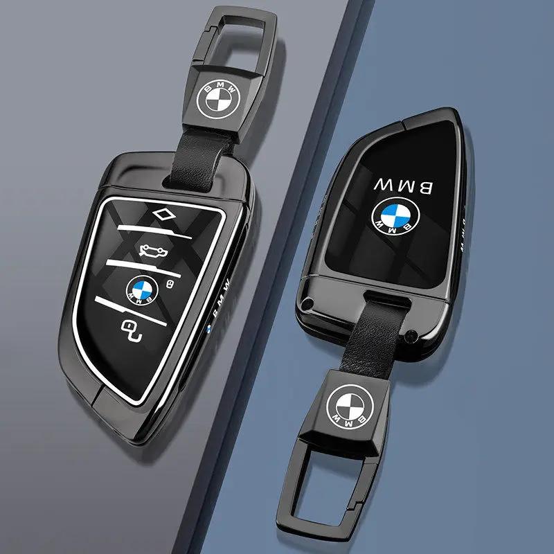 Funda de aleación de Zinc para llave remota de coche, para BMW F10 F20 F30 G20 G30 X1 X3 X5 X6 X7 1 3 5 6 7 G11 F15 F48 M3 M5 FY3