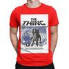The Thing Horror Movie Poster Art Funny Graphic 100 Cotton TShirt the thing Tops Tees For Unisex