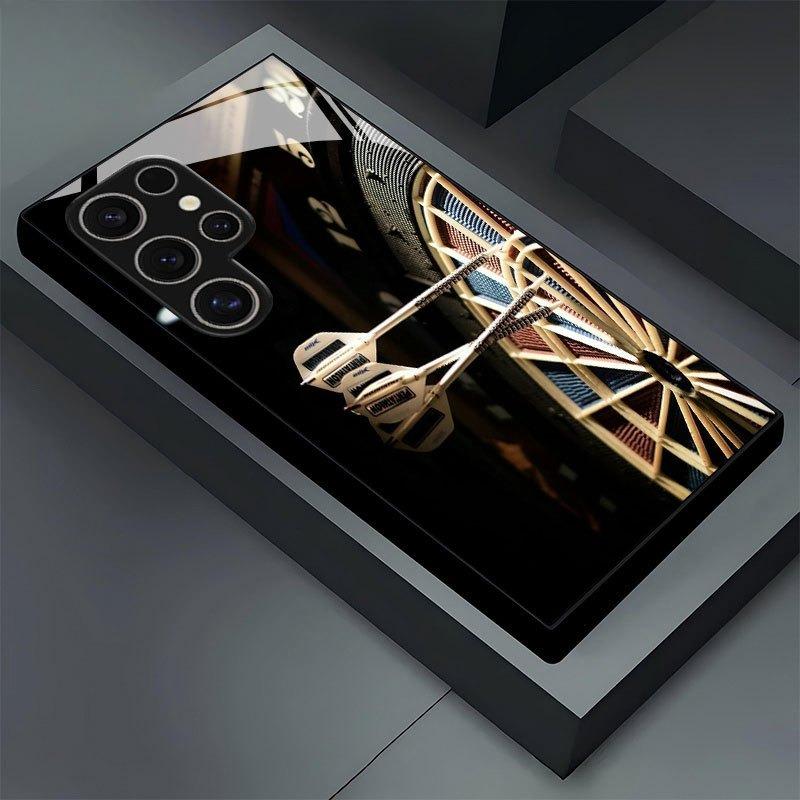 Dartboard And Dart Close-Up Pattern Design phone case Suitable for S26ULTRA S25 S24 S23 S22Ultra S22 S21 A35 A36 A55