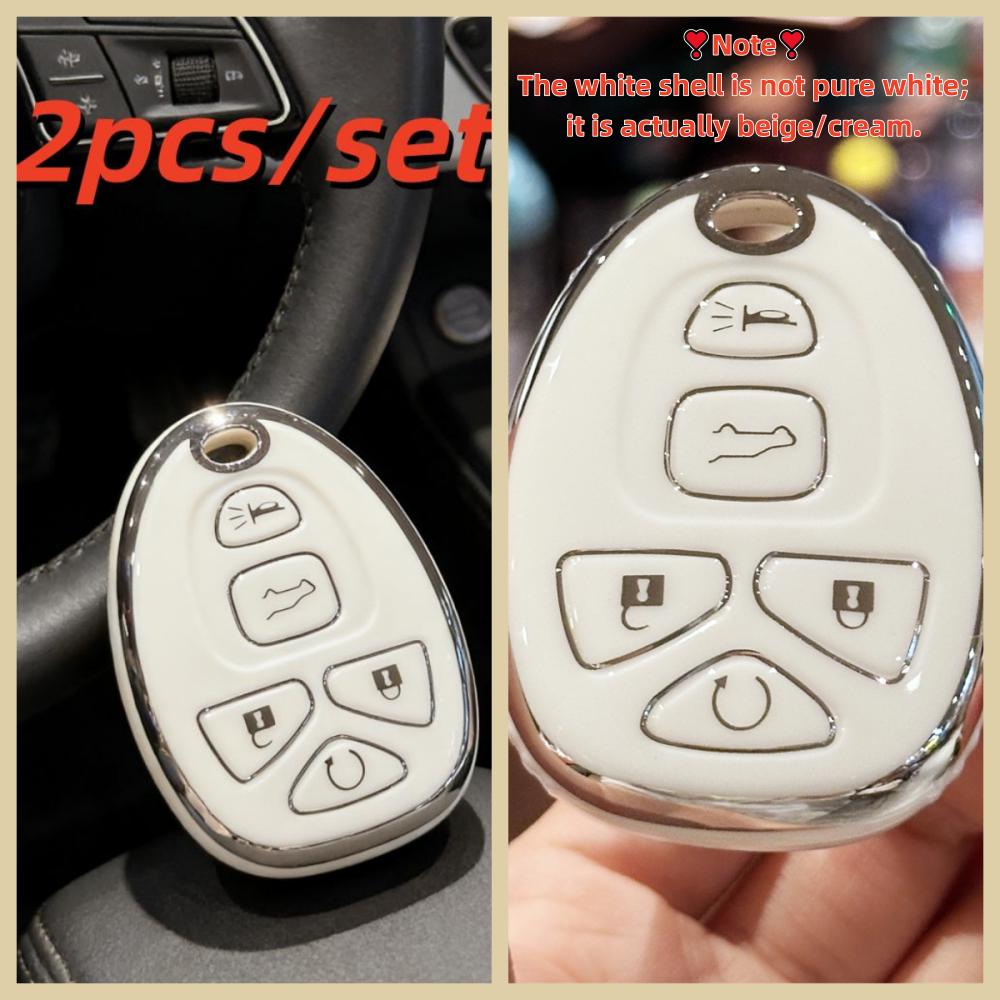 2 шт. Чехлы-футляры для брелока автомобиля для Buick Chevrolet Suburban Tahoe TrailBlazer GMC Sierra Yukon Hummer H2 H3 Isuzu