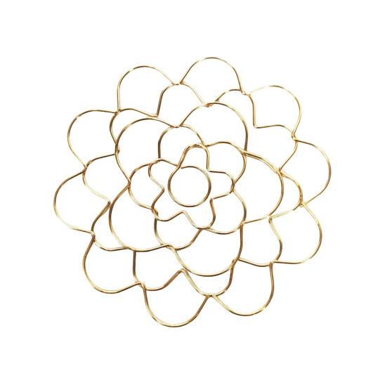 Многоразовая цветочная сетка из нержавеющей стали, проволока в виде цветка-лягушки, сетка-аранжировщик для вазы, цветочная композиция, дисплей для растений