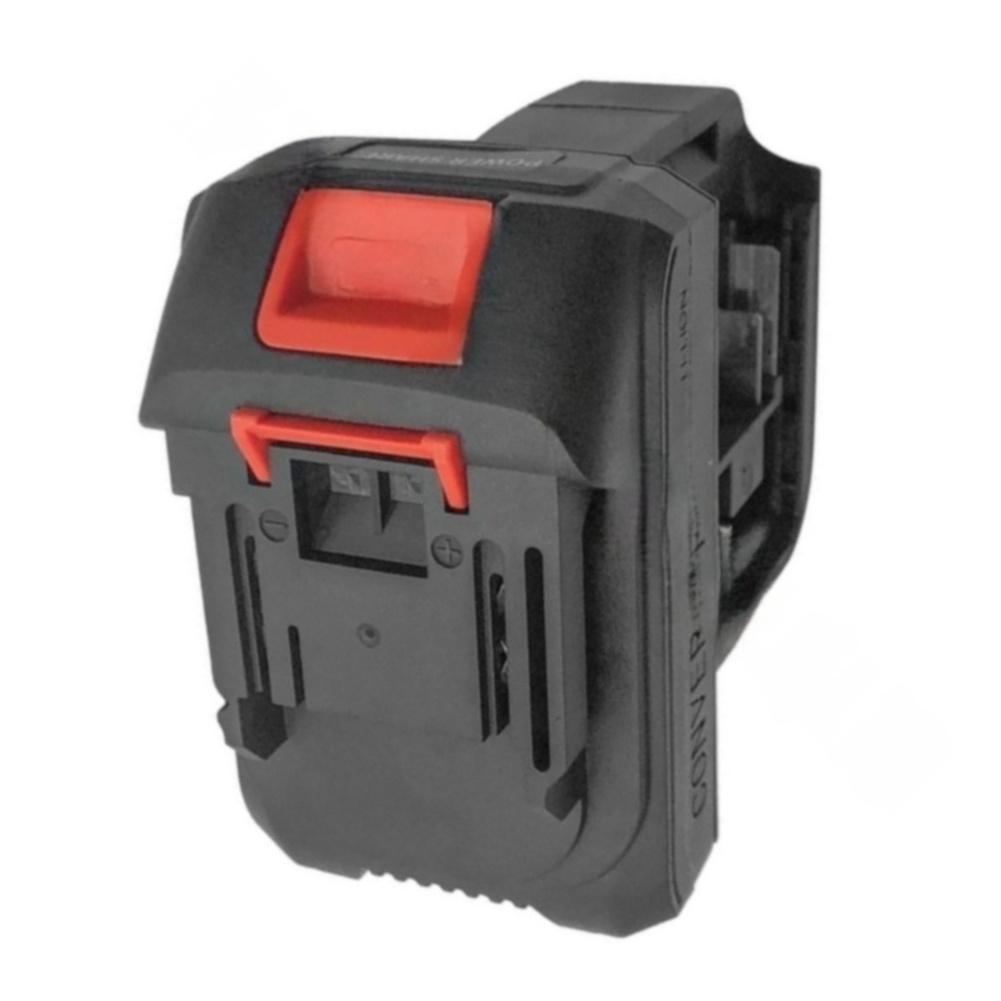 Dual Battery Adapter Converter For Chainsaw Power Tool Accessories Plastic Efficient Power Sharing Battery Converter