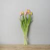 Искусственный цветок тюльпана Real Touch, 7 головок, искусственный букет, искусственный цветок для свадебного украшения, цветы, домашний декор для вечеринки