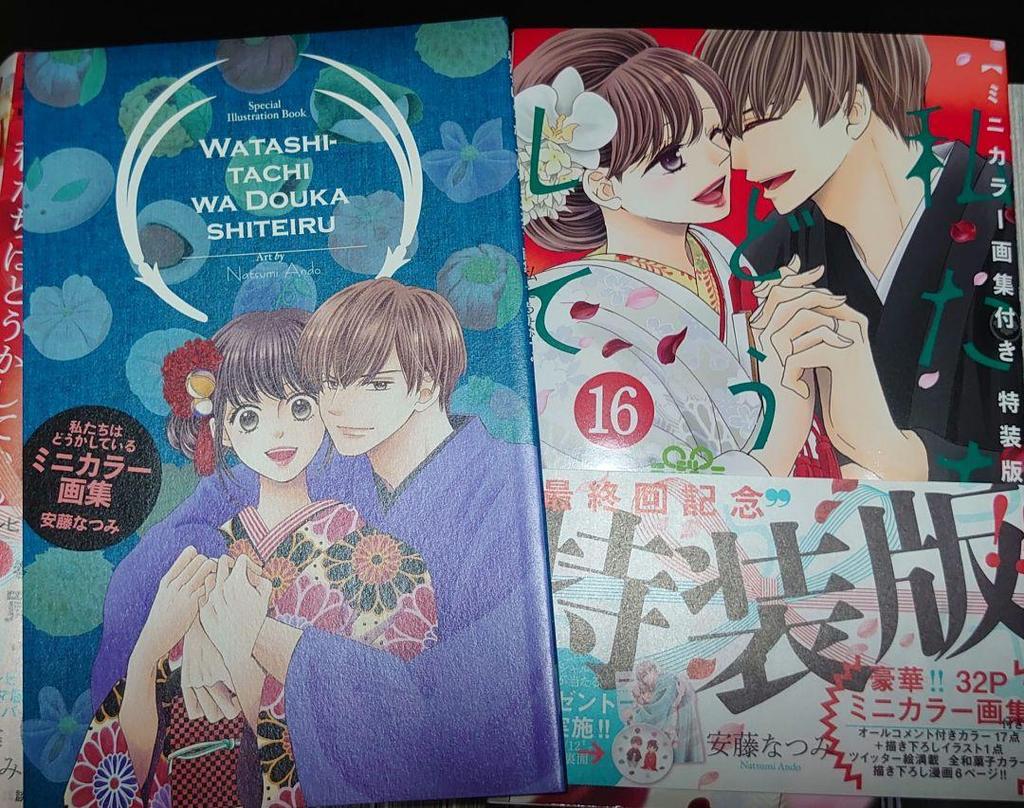 [USED] Something's Wrong with Us Volumes 1-19 Special Edition Newlywed Gaiden Complete Set Natsumi Ando