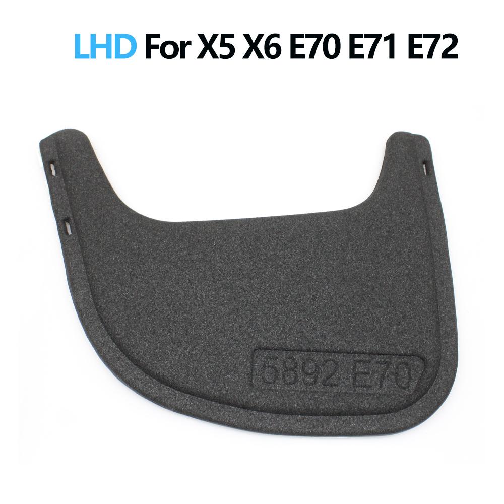 LHD RHD Car Front Dashboard Steering Wheel Underbody Sponge Replacement For BMW X5 X6 E70 E71 E72 2007-2014