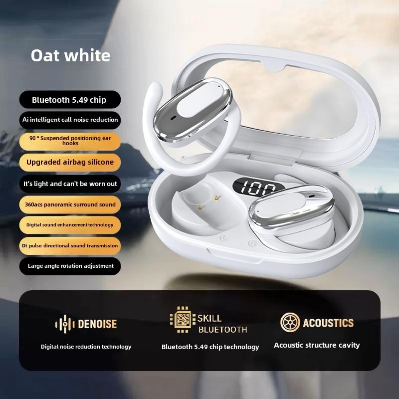 Earless OWS Bluetooth Earphones Sports Earphones with Long Endurance and Noise Reduction