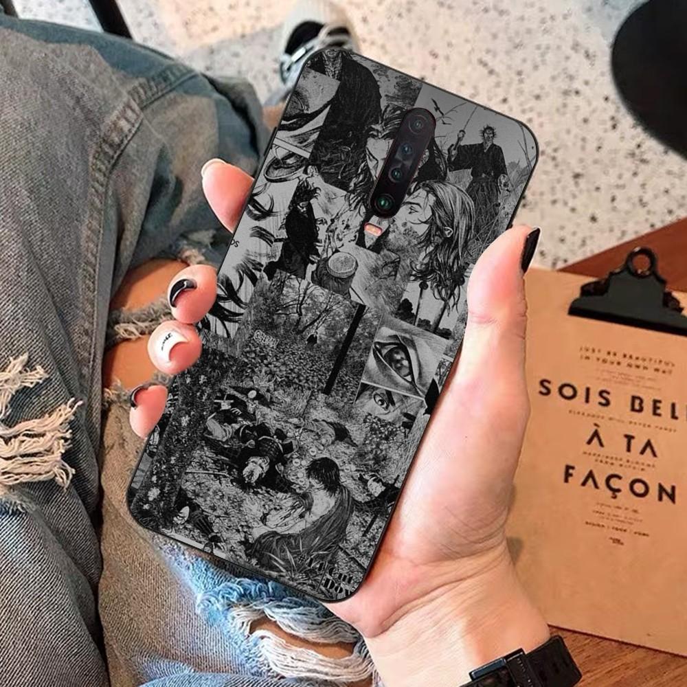 Vagabond Manga Phone Case For Redmi 5 6 7 8 9 10 plus pro 6 7 8 9 A GO K20 K30 K40 pro plus F3 Fundas