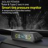TPMS на солнечных батареях со встроенными датчиками для мониторинга давления и температуры в шинах в реальном времени для автомобилей и мотоциклов
