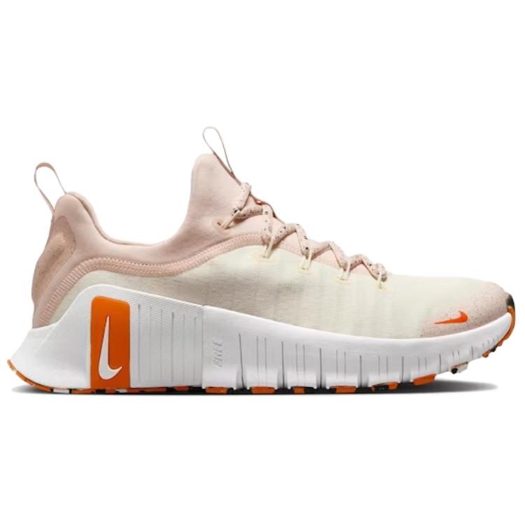 Nike Бесплатные тренировочные кроссовки Metcon 6 Женские Экрю FJ7126-012