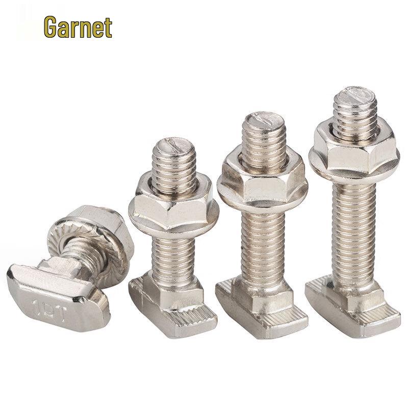 Jianite T-Slot Bolt & Flange Nut Set for European Standard Aluminum Profiles