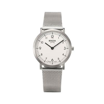 Часы Boccia Titanium Серебристые 3335-03