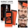 3-Color Hair Dye Cream Comes with Comb To Cover White Hair, Beard Dye Cream Temporary Hair Dye Men