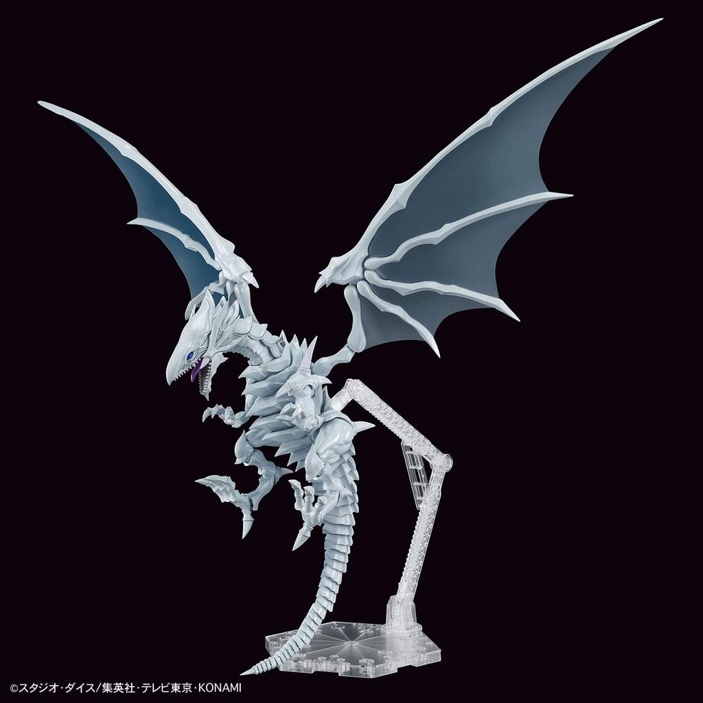 BANDAI SPIRITS Figure-rise Standard Amplified Yu-Gi-Oh! Blue-Eyes White Dragon Color-Separated Plastic Model Kit